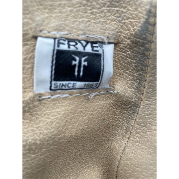 Frye Phillip Harness Black‎ Leather Moto Boots 76827 Women's Size 5.5 B - Picture 8 of 11